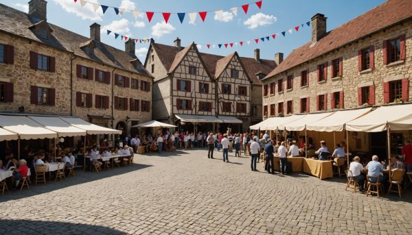 Animations estivales et fentes populaires de la commune