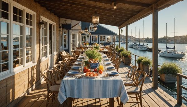 Deguster des produits frais sur les terrasses du port