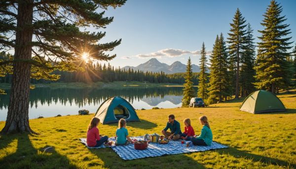 Meteo ideale pour partir en vacances au camping