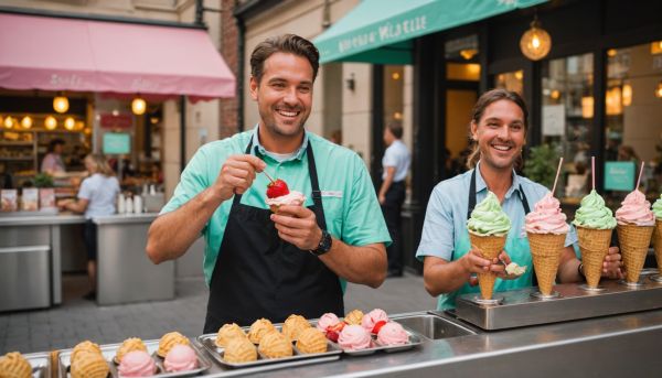 Ou manger une bonne glace artisanale en ville