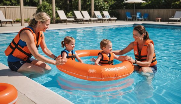 Regles de securite pour baignades sans risque enfants