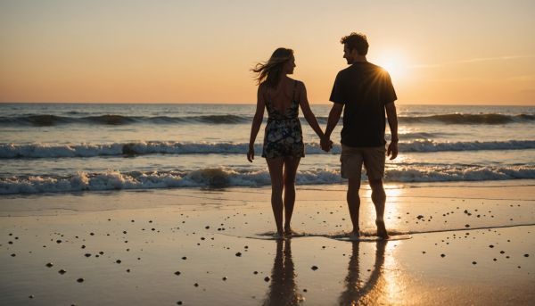 Week end romantique en bord de mer en amoureux